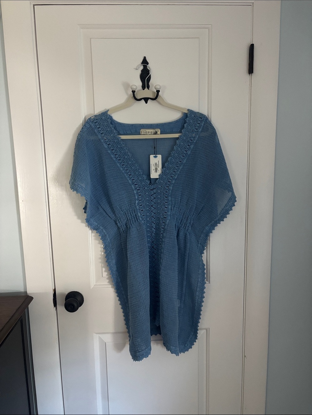 Seaspice Resort Wear Crochet Knit Cover-Up